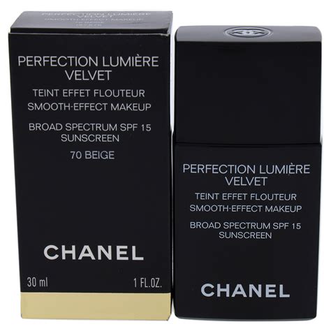 chanel perfection lumiere velvet foundation shades|chanel perfection lumiere discontinued.